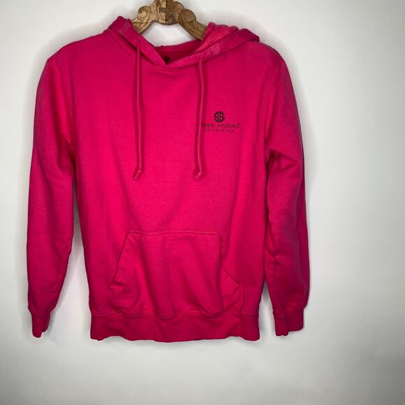 Simply Southern Hot Pink Hoodie Sweatshirt Sz Small - Picture 1 of 7